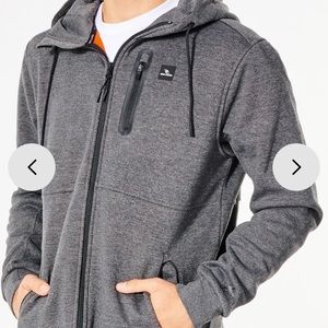 NWT rip curl anti series fleece jacket size XS/8 for boys
